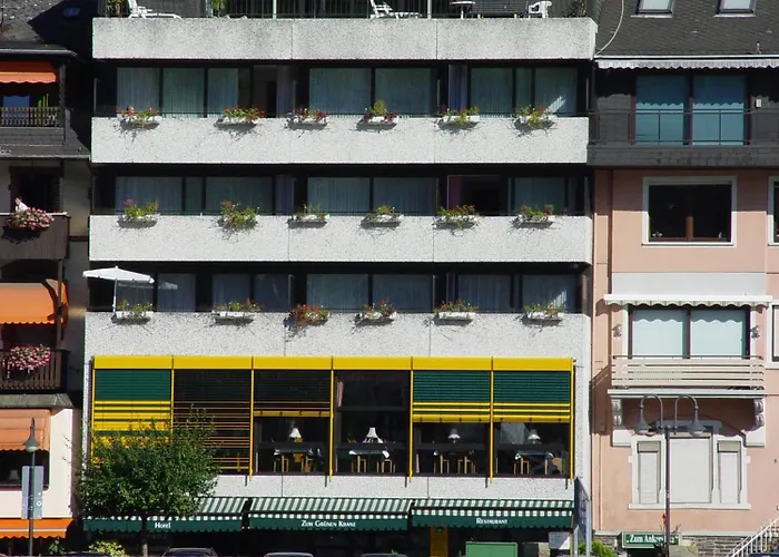 호텔 Zum Gruenen Kranz 첼 안 데어 모젤